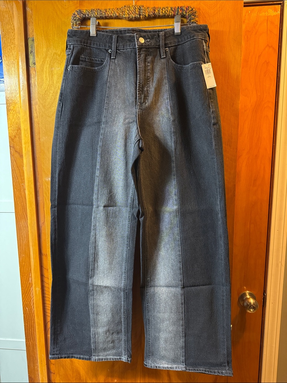 Old Navy Two-Toned Wide Leg Pants